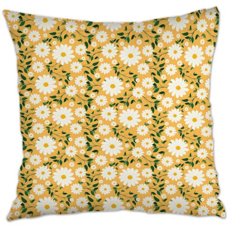 Housse de coussin 45x45 cm en polyester déhoussable pour canapé ou lit, décoration de Pâques