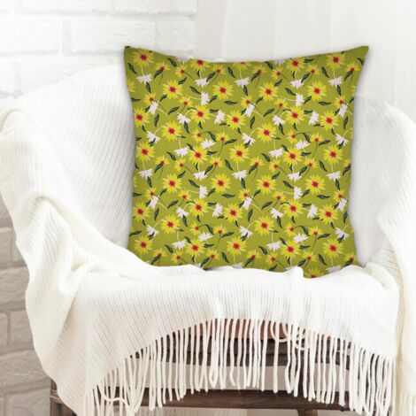 Housse de coussin 45x45 cm en polyester déhoussable pour couple mère père famille amis amoureux animaux de compagnie