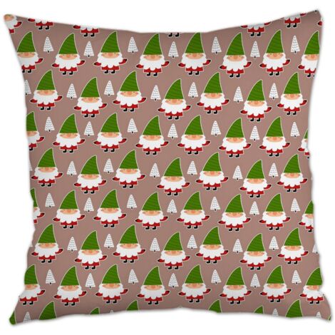 Housse de coussin 45x45 cm en polyester facile d'entretien pour cadeaux pour petite amie et petit ami