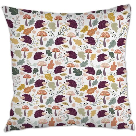 Housse de coussin 45x45 cm en polyester facile d'entretien pour petit ami, mari, fiançailles couples