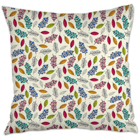 Housse de coussin 45x45 cm en polyester résistant aux tachespour cadeaux pour petite amie et petit ami