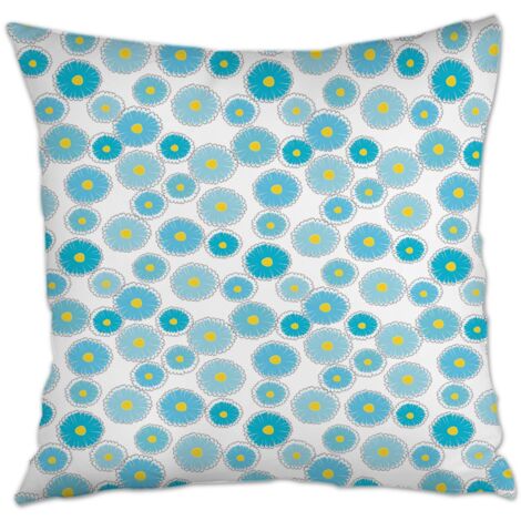 Housse de coussin 45x45 cm en polyester solide pour anniversaire, la Saint-Valentin, Noël
