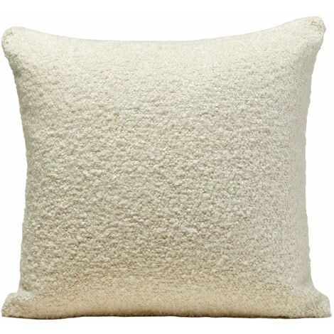 Housse de coussin 50x50 cm MADURA - Beige doux - LEONARD