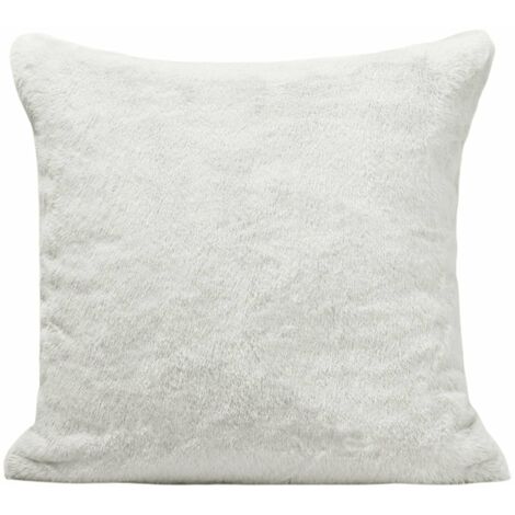 Housse de coussin 50x50 cm MADURA - Gris arctique - BIANCA