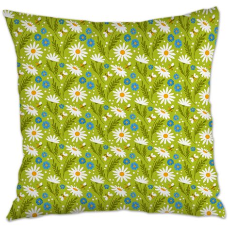Housse de coussin à fermeture éclair invisible pour canapé fauteuil lit chaise décoratif de ferme