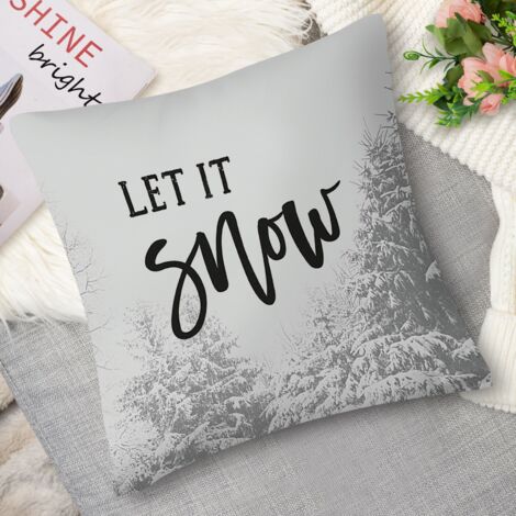 Housse de coussin ambiance nordique