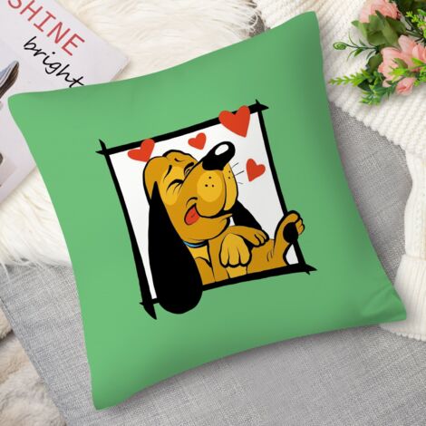 Housse de coussin animaux de compagnie