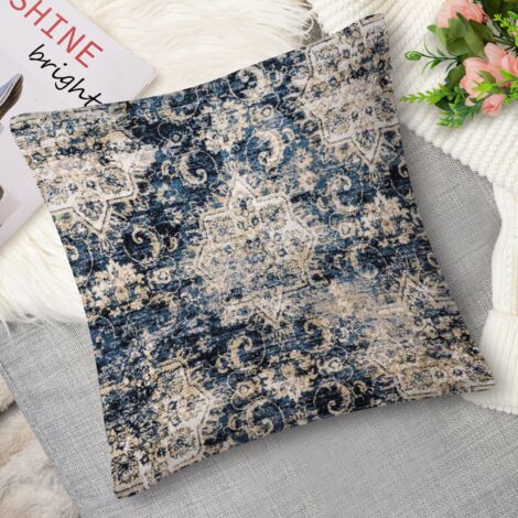 Housse de coussin bohème, doux et tendre