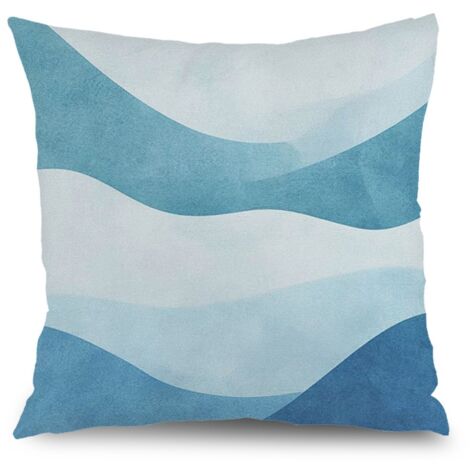 Housse de coussin carreaux rustique, décoration maison élégante,40×40cm