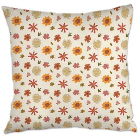 Housse de coussin carrée standard 45x45cm déhoussable pour la Saint-Valentin, la Fête des Mères et des Pères