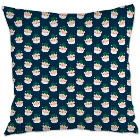 Housse de coussin carrée standard 45x45cm facile d'entretien pour petite amie petit ami