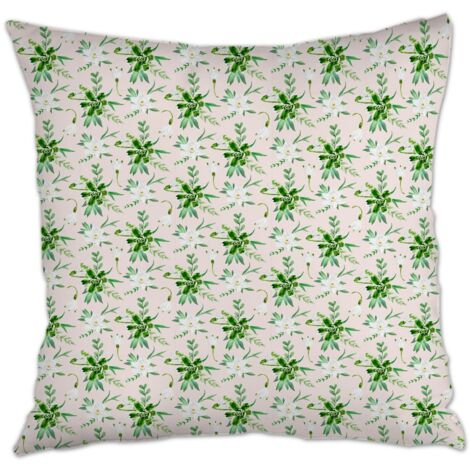 Housse de coussin carrée standard 45x45cm inaltérable pour canapé fauteuil lit chaise décoratif de ferme