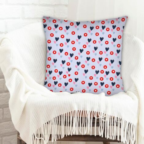Housse de coussin carrée standard 45x45cm résistant pour la Fête des Mères et des Pères