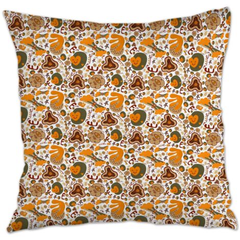 Housse de coussin carrée standard 45x45cm résistant pour petite amie petit ami