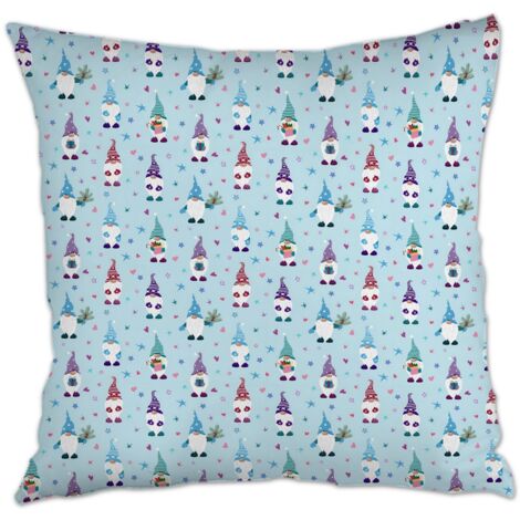 Housse de coussin carrée standard 45x45cm solide pour décoration de mariage