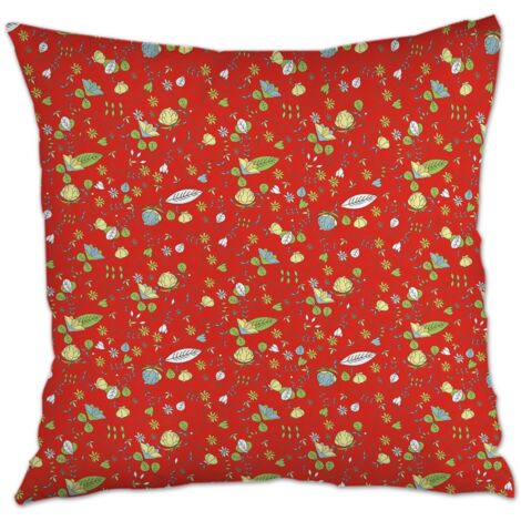 Housse de coussin carréelavable pour canapé, lit, chaise décoratif de ferme pour Pâques