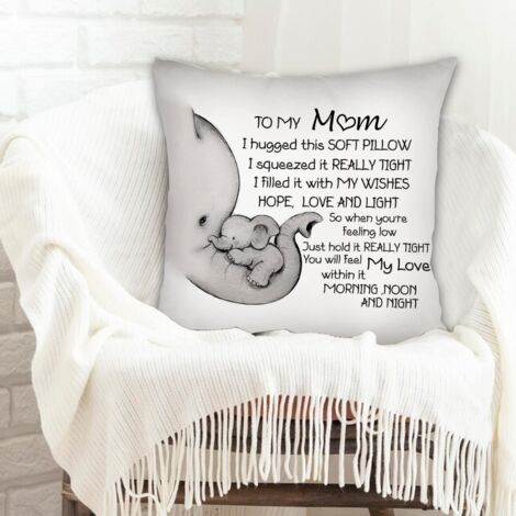 Housse de coussin carréeléger pour canapé lit chaise décoratif de ferme la saint-valentin