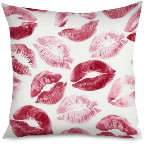 Housse de coussin cœurs dorés, élégant et chic