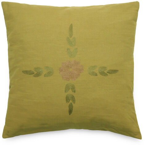 Housse de coussin collection LEONIE Bouquet 45x45 cm