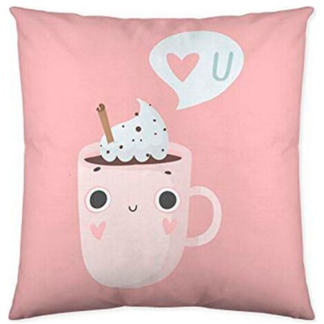 Housse de coussin Costura Funny Cups (50 x 50 cm)