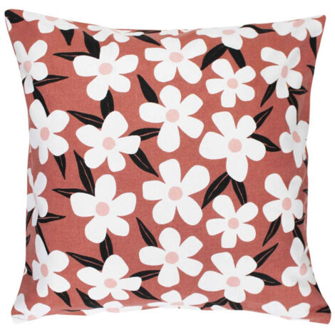 Housse de Coussin "Darcy" 40x40cm Terracotta