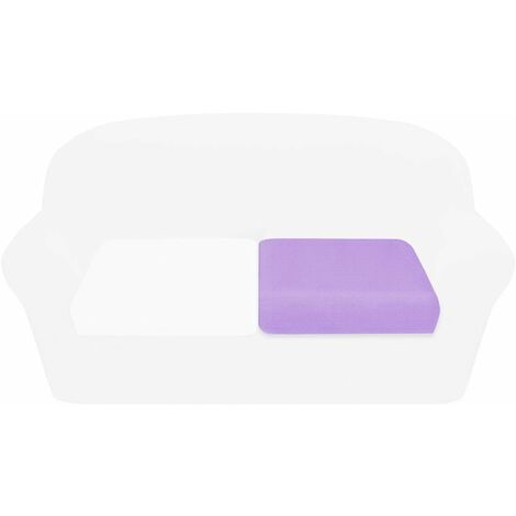 Housse de Coussin de Canapé Extensible Différentes Tailles Housse de Place 2 Places - Violet