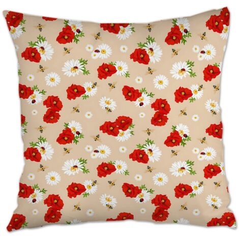 Housse de coussin de salon doux pour canapé lit chaise décoratif de ferme la saint-valentin