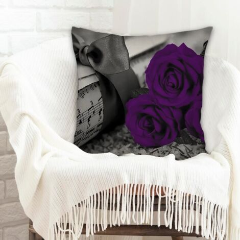 Housse de coussin de salon incolore pour canapé fauteuil lit chaise décoratif de ferme