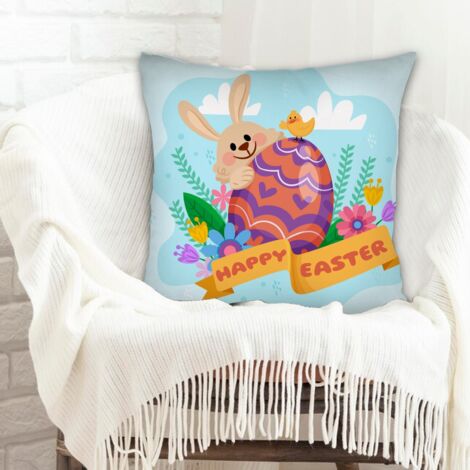 Housse de coussin de salon solide pour chambre à coucher salon décoration de la saint-valentin