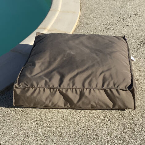 Housse de coussin de sol extérieure Taupe 71x71x15 cm