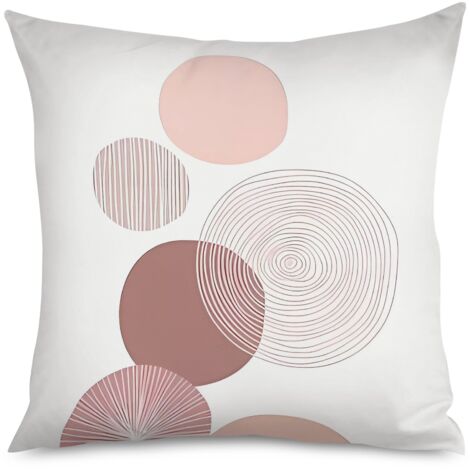 Housse de Coussin Déco Géométrique Élégant Maison