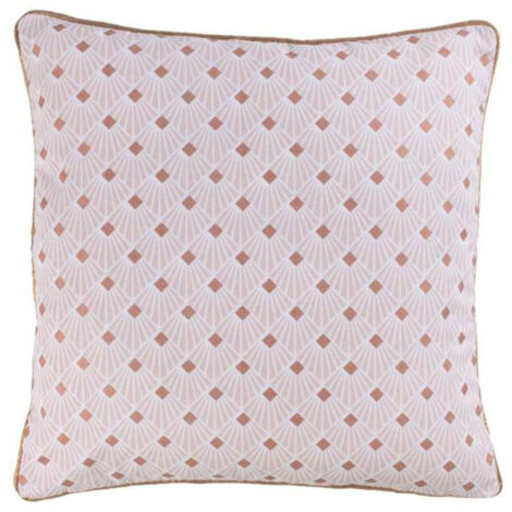 Housse de Coussin Déco "Oliana" 40x40cm Rose