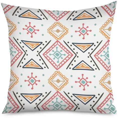 Housse de Coussin décoratif imprimé soleil, bohème