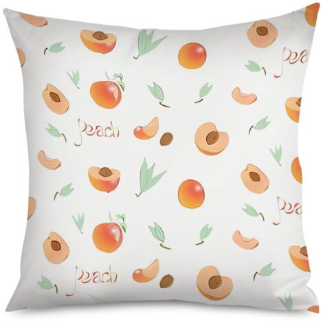 Housse de Coussin Décoratif Pêche Déco Maison