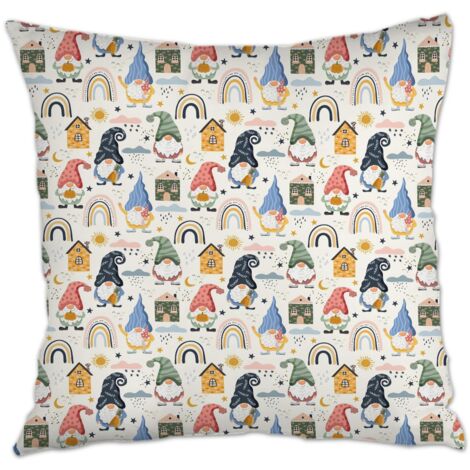 Housse de coussin décorative à la mode pour la maison anti-ride pour canapé lit chaise décoratif de ferme la saint-valentin