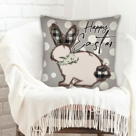Housse de coussin décorative à la mode pour la maison incolore pour canapé fauteuil lit chaise décoratif de ferme