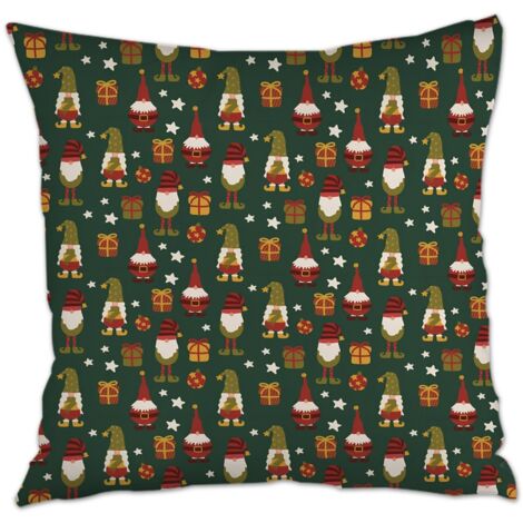Housse de coussin décorative à la mode pour la maison lavable en machine pour petite amie petit ami