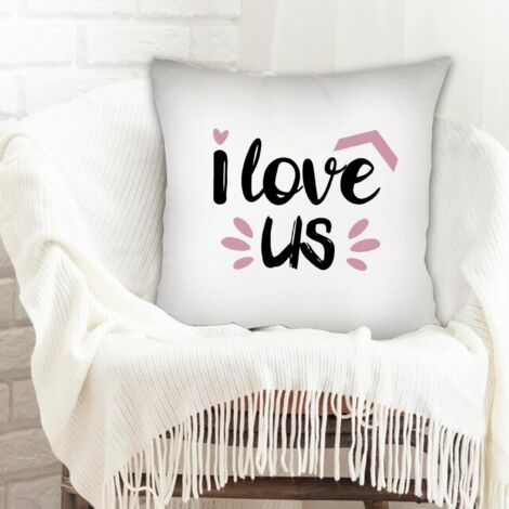 Housse de coussin décorative à la mode pour la maison résistant au lavage pour mari femme anniversaire