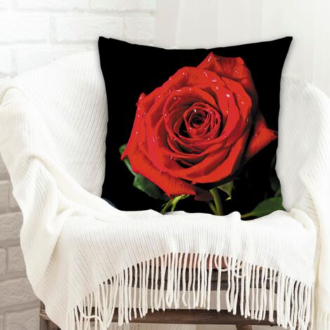 Housse de coussin décorative à la mode pour la maison rustique pour canapé lit chaise décoratif de ferme la saint-valentin
