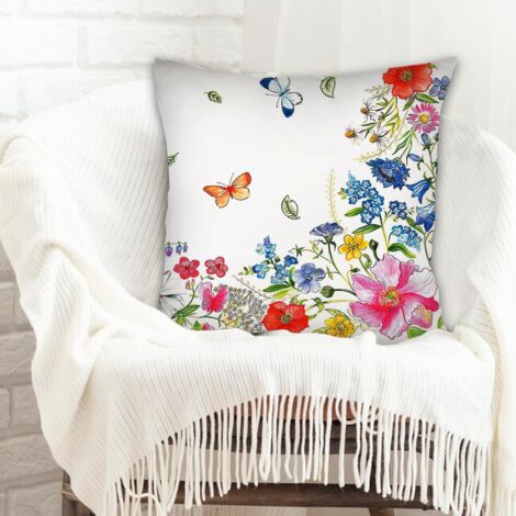 Housse de coussin décorative lavable pour petit ami anniversaire anniversaire de naissance la saint-valentin noël