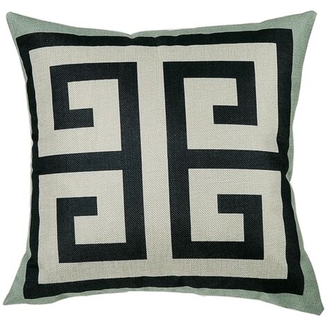 Housse de coussin décorative respirante pour voiture et maison 081