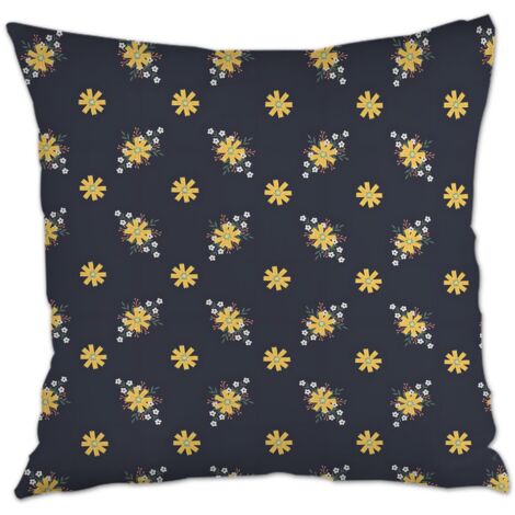 Housse de coussin décorative salon inaltérable pour canapé, lit, salon, chambre