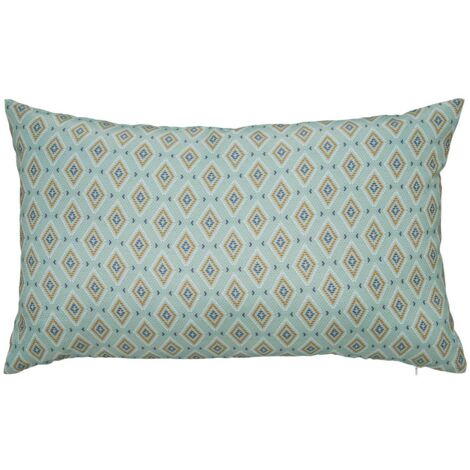 Housse de coussin d'extérieur Lilio vert céladon 30x50cm - Atmosphera créateur d'intérieur