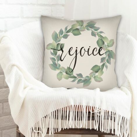 Housse de coussin durable pour canapé lit chaise décoratif de ferme la saint-valentin