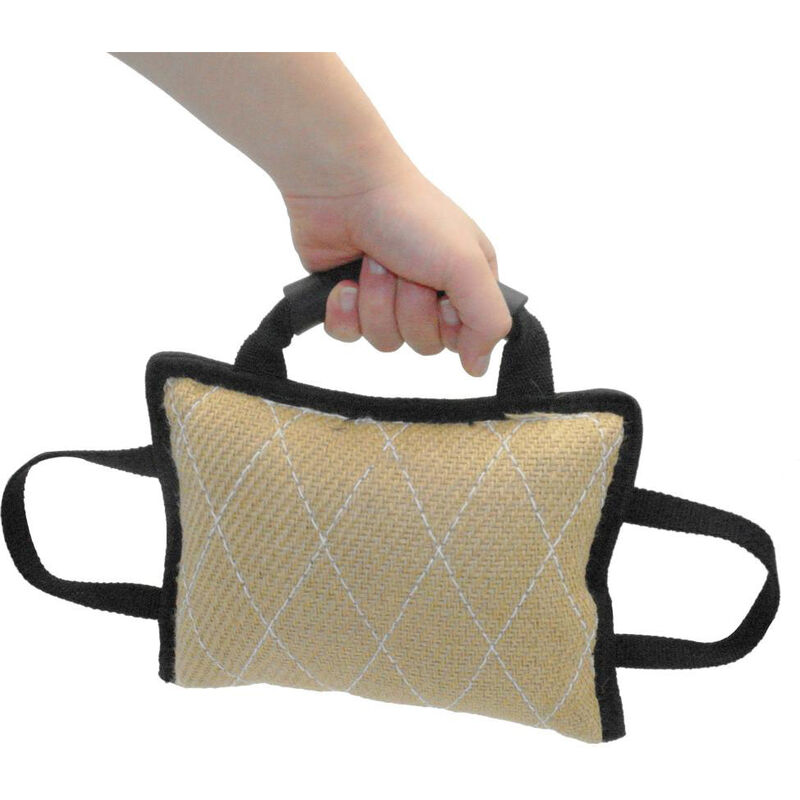 Serbia - Housse de coussin Durable pour entraînement de chien, pour remorqueur mordant, avec poignée