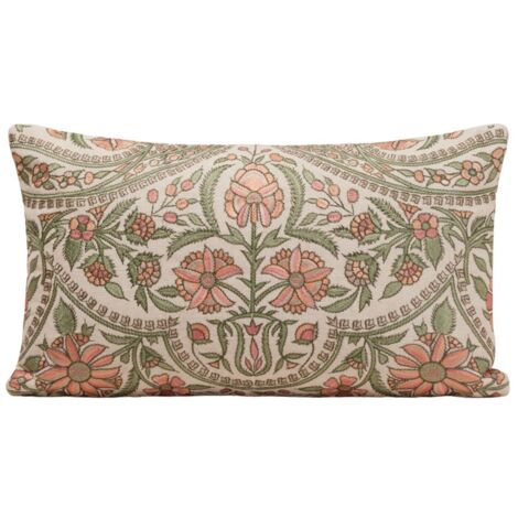 Housse de coussin en Broderie florale MIRCEA