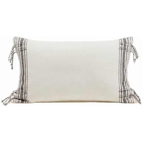Housse de coussin en Coton au tissage rayé PAVANI