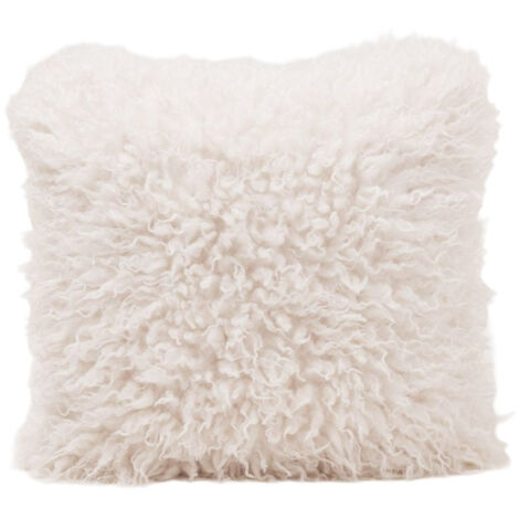Housse de coussin en Fausse fourrure duveteuse OULAN