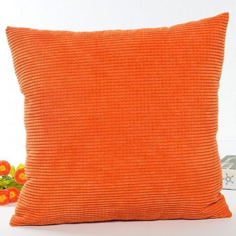 Housse de coussin en grains de maïs décor à la maison housse de coussin Orange
