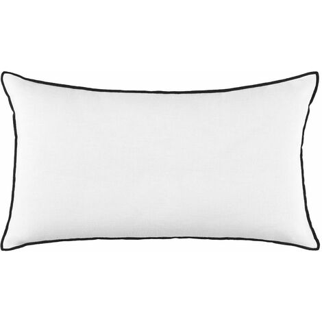 Housse de coussin en Lin lavé légèrement froissé CARLINA
